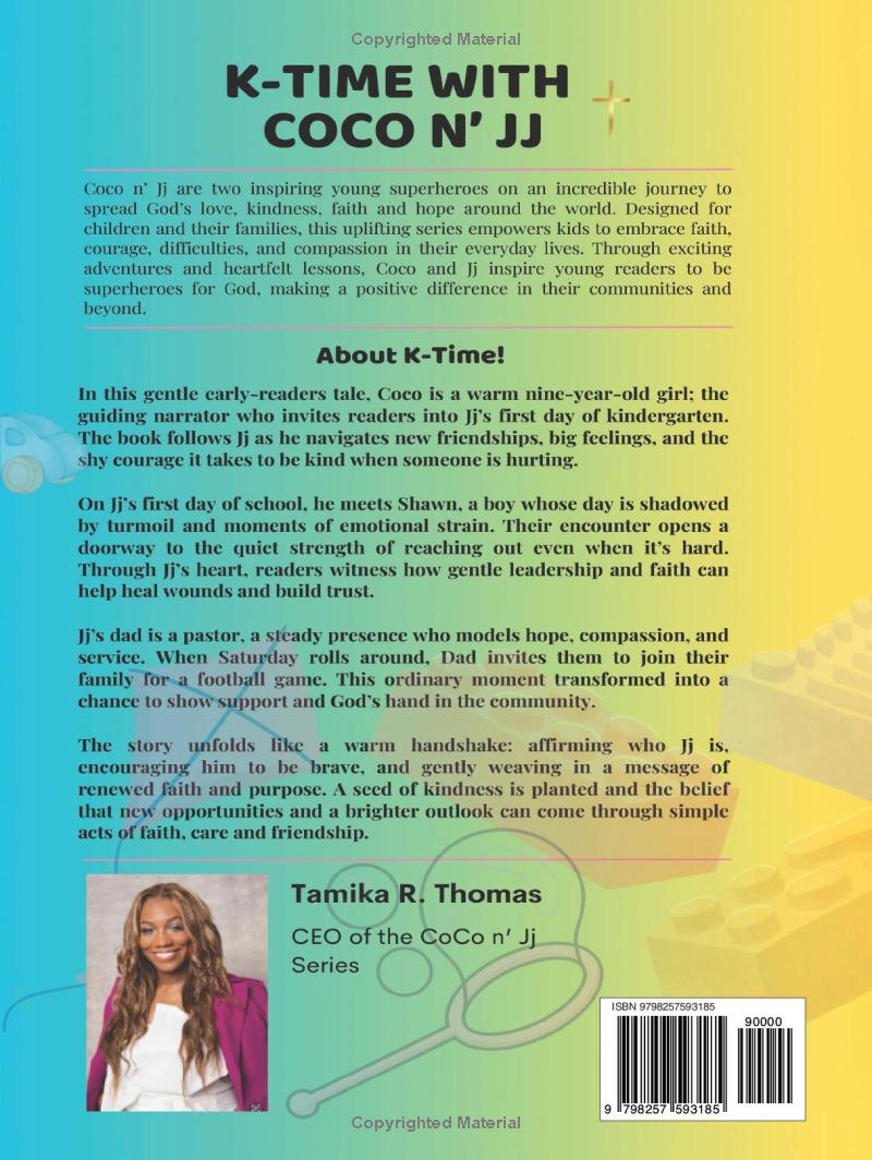 Back cover of K-Time with CoCo n' JJ